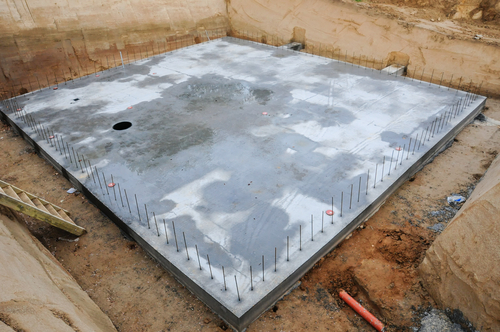 concrete foundation